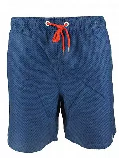 Плавательные шорты на красной кулиске синего цвета Ceceba FM-80034-626