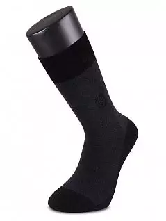 Носки из шерсти с добавлением тактеля LT23539 Sis черный (набор из 3х штук)