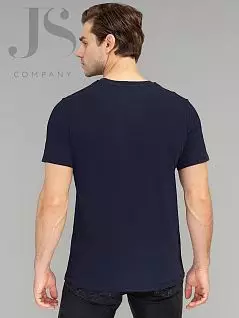 Комфортная футболка из тонкой хлопковой ткани Omsa JSOmT_U 1201 COTTON футболка blu notte oms