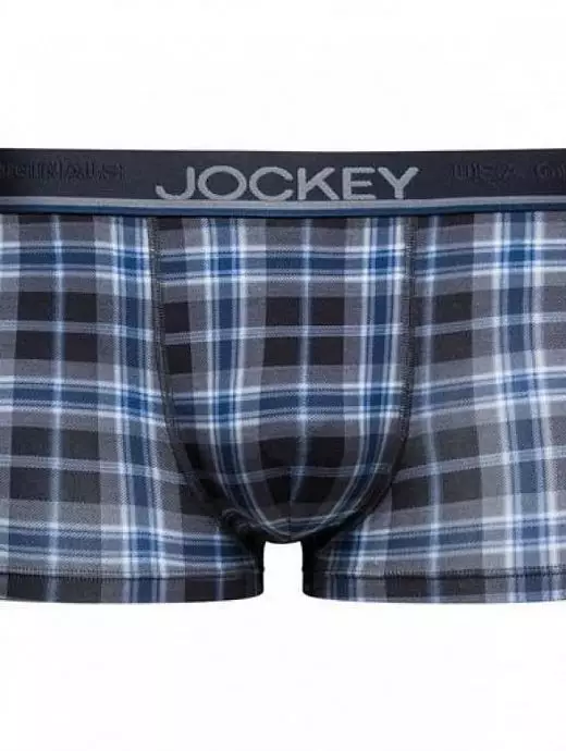 Шелковистые боксеры из модала Jockey 183131H (муж.) Темный-синий B39 Шелковистые боксеры из модала Jockey 183131H (муж.) Темный-синий B39
