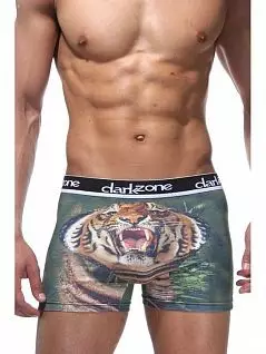 Боксеры из гладкого материала с 3D принтом "тигр" DARKZON RTDZN1094