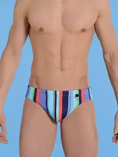 Разноцветные плавки в вертикальную полоску HOM 07473cM9