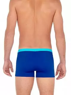 Пляжные плавки-боксеры в спортивном стиле ярко-синего цвета HOM 40c5677c1204