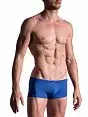 Однотонные боксеры из микрофибры синего цвета MANstore 210628c4000