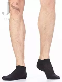 Ультратонкиетонкие носки с сеткой на подъеме и кеттельным швом Omsa JSACTIVE 102 (5 пар) nero
