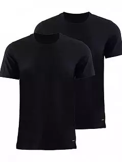 Набор футболок из сверхтонкой мягкой ткани из длинноволокнистого хлопка с добавлением эластана (2шт) 	BlackSpade LTBS9675 BlackSpade черный