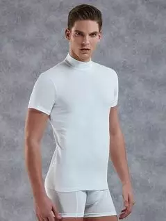 Мужская футболка из натурального материала белого цвета Doreanse 2730c02 распродажа