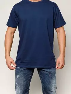 Мягкая футболка свободного кроя Salvador Dali DTФсд8004 Navy/Синий
