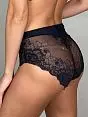 Закрытые слипы с цветочным кружевом черного цвета Janira 31980c002