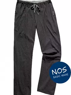 Мягкие штаны из хлопка джерси прямого кроя серого цвета CITO FM-2513-881-2513