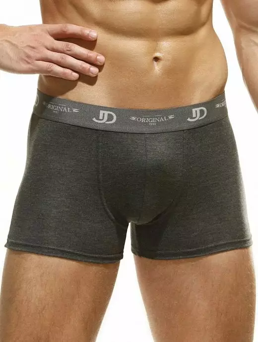 Классические боксеры из тонкого модала и эластана Jolidon DTТн226м Darkgrey Классические боксеры из тонкого модала и эластана Jolidon DTТн226м Darkgrey