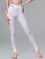 Облегающие леггинсы на высокой посадке GIULIA JSLEGGINGS STRAPS bianco