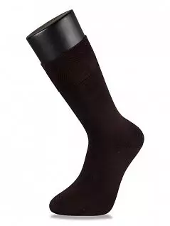 Мужские носки с добавлением лайкры LT26001 Sis коричневый (набор из 3х штук)