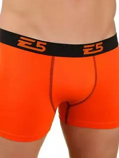 Яркие трусы из хлопка оранжевого цвета E5 Underwear RT14