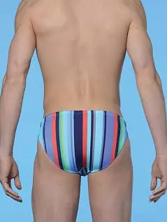 Разноцветные плавки в вертикальную полоску HOM 07472cM9