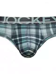 Мужские брифы из легкого трикотажа Jockey 153001H (муж.) Голубой 828