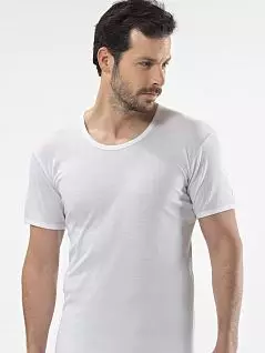 Современная футболка с круглым вырезом LT1206 Cacharel белый