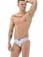 Комфортные слипы на вшивной резинке Jolidon DTТн197бл White