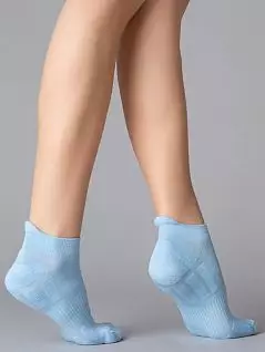 спортивные носки из полиамида с оплетенным эластаном и удобным язычком сзади Giulia JSWS1 TERRY SPORT PA 01 (5 пар) baby blue gul