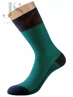 Яркие носки из шелковистой ткани Philippe Matignon JSPHM CORDA (5 пар) verde phm