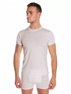 Комфортная футболка с круглым вырезом LTSB2002 Sis белый
