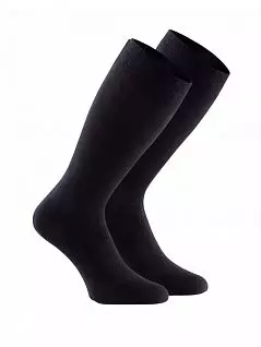 Мужские носки на манжетах повышенной комфортности синего цвета Impetus FM-1702003L6-039