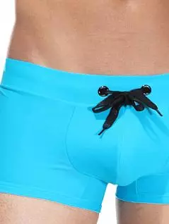 Мужские спортивные плавки-хипсы бирюзового цвета Oboy Summer Boys 6355c47 распродажа