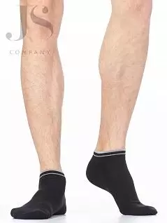 Мужские носки с оригинальным бортом Omsa JSACTIVE 105 (5 пар) nero