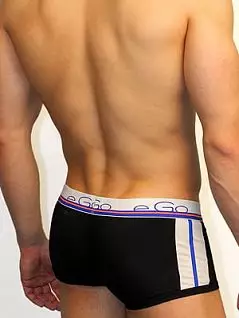 Мужские черные трусы в спортивном стиле HOM Vibes 02191cK9