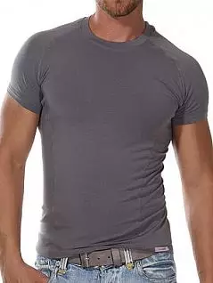 Классическая мужская футболка серого цвета Doreanse Modal Basic 2535c30