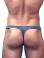 Серые мужские трусы стринги Romeo Rossi Mini thong R1005-4 распродажа
