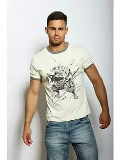 Мужская футболка бежевого цвета Epatag RT050341m-EP