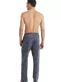 Мягкие и шелковистые брюки с интересным узором LTBS40065 BlackSpade темно-серый
