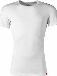 Эластичная мужская футболка белого цвета  JOCKEY 22151812 (муж.) Белый