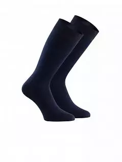 Мягкие носки выполненные из 100% мерсеризированного хлопка синего цвета Impetus FM-1701001L6-039