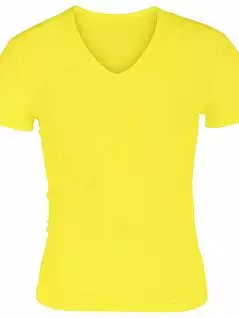 Полупрозрачная футболка из полиамида Olaf Benz 106024премиум Желтый 2201