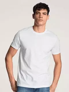 Комплект футболок с идеальной посадкой и гладкой поверхностью (2шт) Calidа 14341к_001 Белый 1
