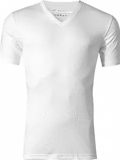 Стильная мужская футболка из хлопка белого цвета JOCKEY 22451813 Nos (муж.) Белый
