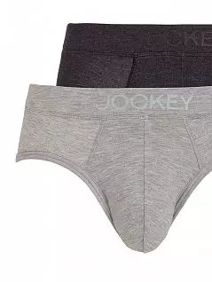 Комплект брифов из модала Jockey 22512412 (Черный 996) (муж.) (2шт.) Черный