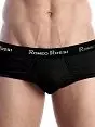 Модные мужские трусы брифы черного цвета ROMEO ROSSI 0-1RR366-102 распродажа