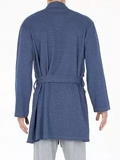 Короткий трикотажный мужской халат хлопкового жаккарда HOM 40c1312c00BI