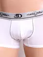 Стильные мужские трусы боксеры белого цвета Jolidon Uomo N233