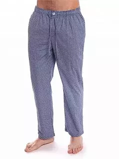 Современная пижама из кофты и брюк LTPJ1016 Sis синий