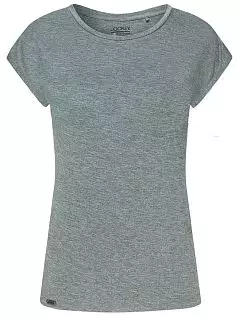 Мягкая футболка из трикотажного модала серого цвета Jockey 850011Hc984