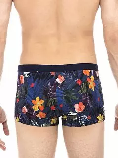Мужские пляжные плавки с цветочным принтом HOM Feuillage 40c0660c00RA