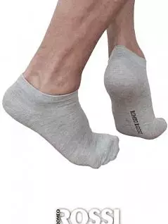 Мужские носки из мягкой ткани серого цвета Romeo Rossi R00706