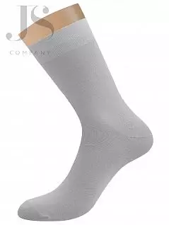 Прочные носки из мерсеризованного хлопка с шелковистой текстурой Omsa JSCLASSIC 206 (5 пар) grigio chiaro oms