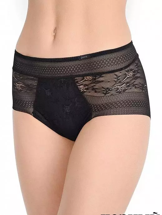 Красивые трусы из тонкого кружева черного цвета Janira 31610c002 Красивые трусы из тонкого кружева черного цвета Janira 31610c002