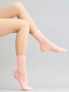 Женские носки средней высоты на комфортной резинке Giulia JSWS3 CLASSIC (5 пар) geranium gul