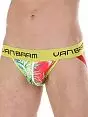 Мужские трусы джоки с разноцветным принтом Van Baam 45152